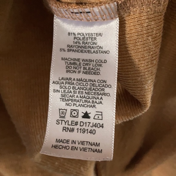 —Large Light Brown Stevie Hender Top - Picture 4 of 4